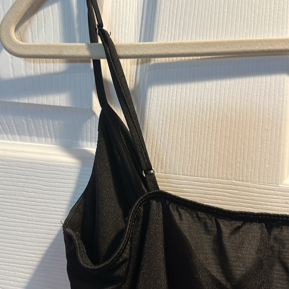 Urban Outfitters Out From Under Black Slinky Draped Cowl Neck Bodysuit L - Picture 9 of 9